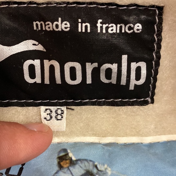 VTG Anoralp Schmello Designer Size 8 Purple Skiwear France Snow Suit - Picture 10 of 14